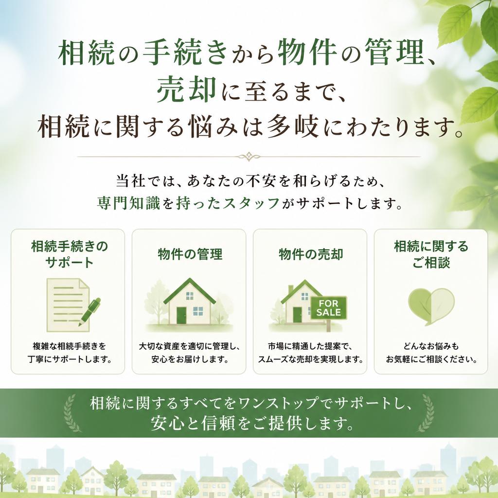 さまざまな相続の悩み